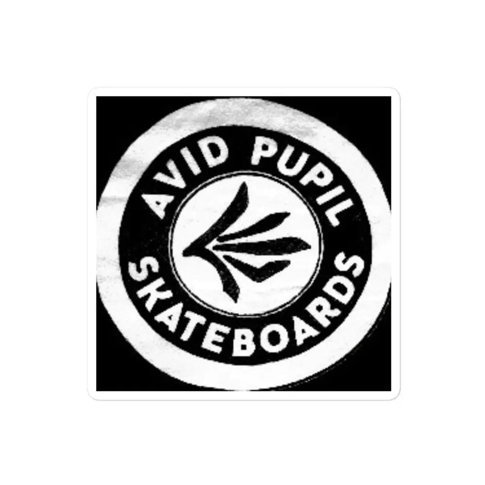 Logo Stickers - www.avidpupilskateboards.com