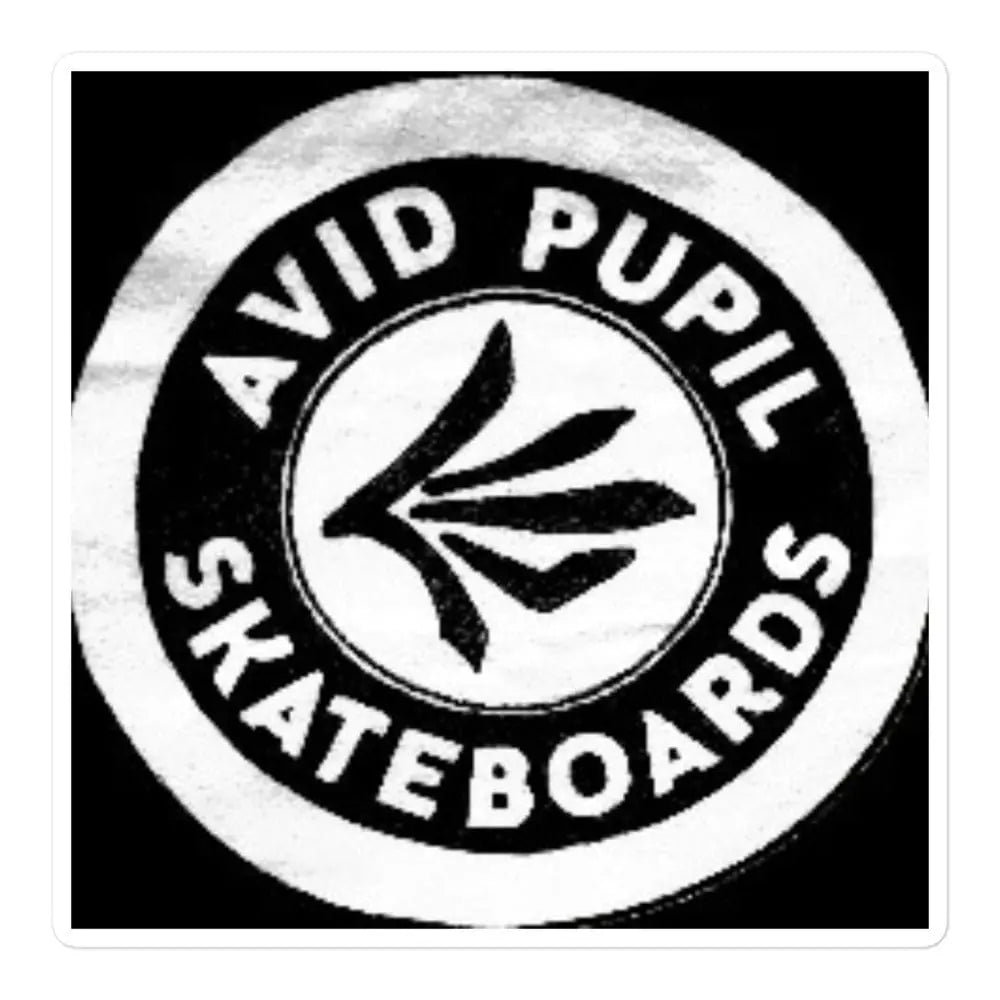 Logo Stickers - www.avidpupilskateboards.com